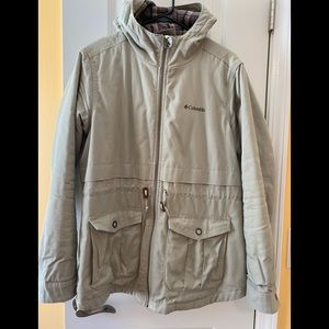 Khaki Women’s Flannel Lined Utility Jacket